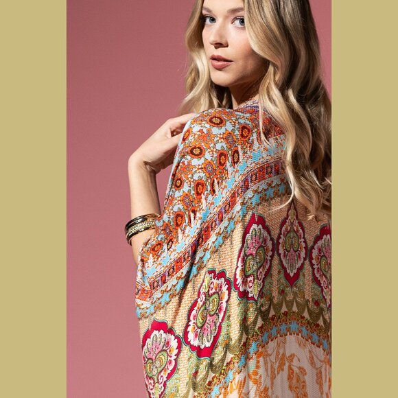 Damask Dream Kimono - Picture 3 of 6